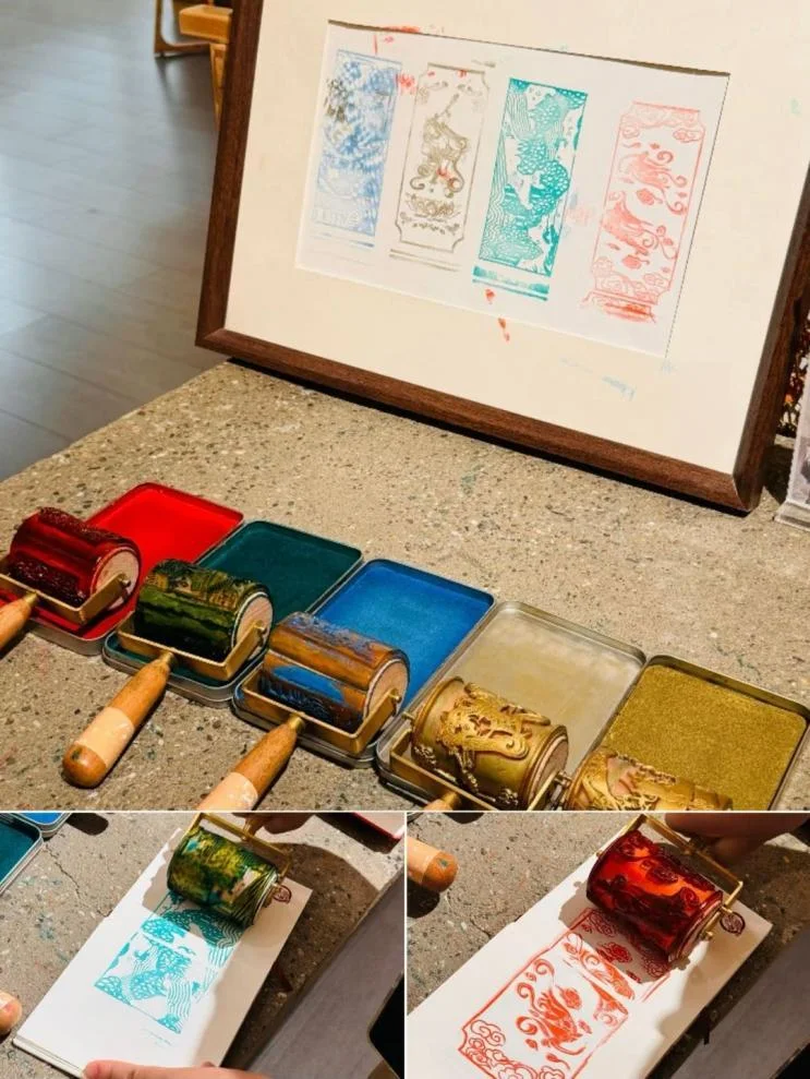 Mineral pigments and mural artwork